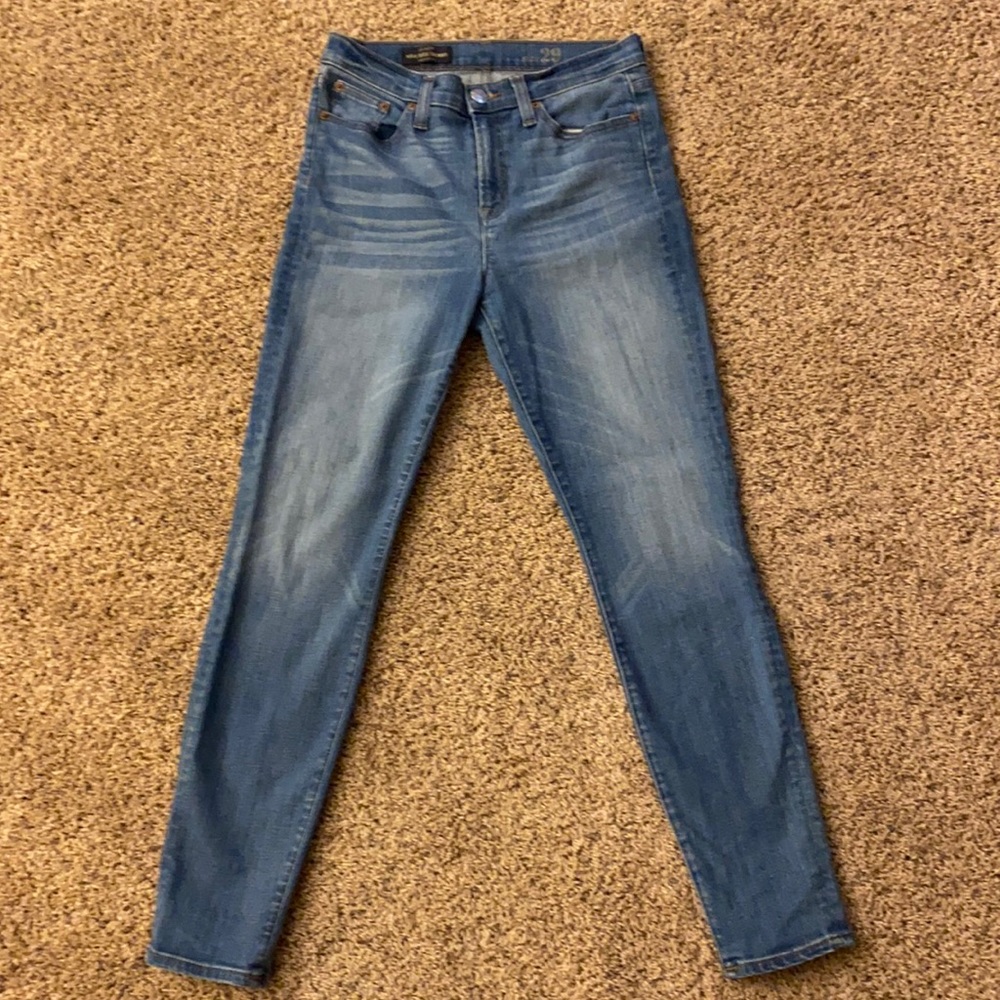 Women’s JCrew high rise skinny jeans